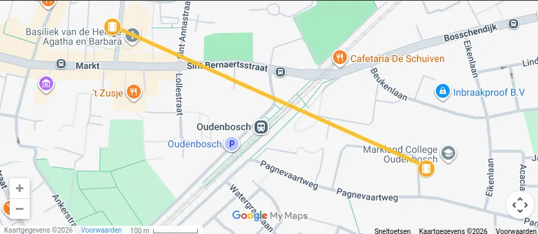 Kaart met locaties Filmtheater Fanfare — klik op de knop om de interactieve kaart te laden